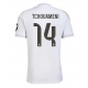 Real Madrid Aurelien Tchouameni #14 Replike Domaci Dres 2025-26 Kratak Rukav